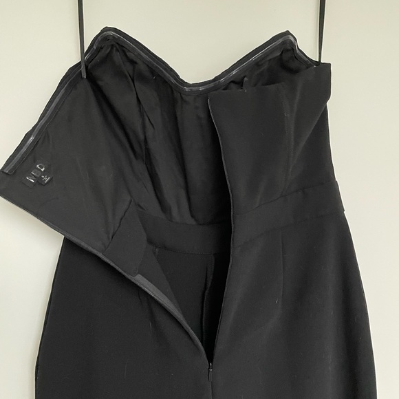 Black Crepe Jumpsuit NBD Sz Small - Picture 3 of 4